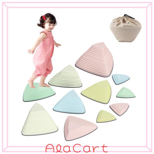 TOJOY バランスストーン 11個セット 子供 飛び石 平均台 バランス トレーニング マカロンカラー ラッピング対応 飛び石 全面滑り止め ジ 6,274円