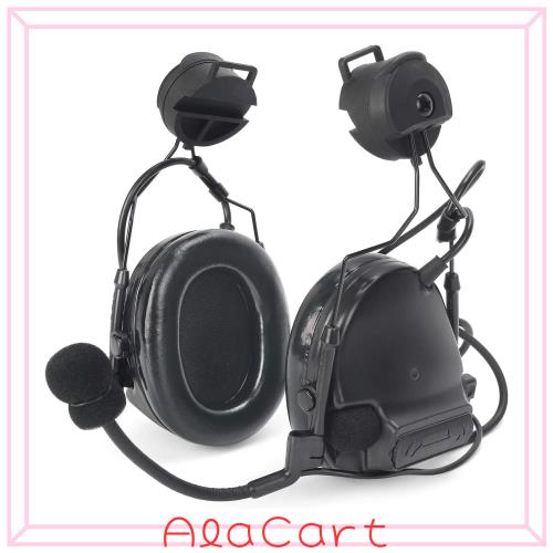 【ZTAC正規品】ZComta III サバゲー ヘッドセットおよびレールアダプター FASTヘルメット用 BKの通販は 16,091円