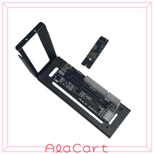 JMT M.2 M-Key to PCIE 4.0X4 外部グラフィックスカードスタンドブラケット Oculink/M.2 NVMe ノートパソコン eGPU?GDPハンドヘルド (Doc