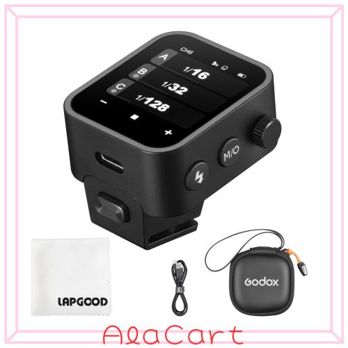 Godox X3-S ワイヤレスフラッシュトリガー ソニー対応 OLEDタッチスクリーン 2.4GHz