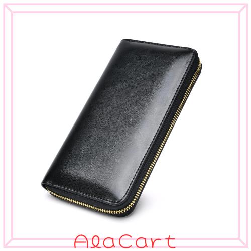 [Toyonco] 財布 メンズ 長財布 大容量 本革 高級レザー 小銭入れ 牛革 紳士用 Wallet 一流の革職人が作る メンズ財布 シンプル ギフト 化