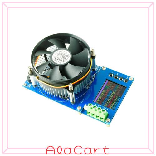 Weytoll 150W 電子負荷テスター 1.77 TFT カラー 4線式デジタル 高精度抵抗電圧電流計 調整可能な 定電流 電子負荷 (20A)