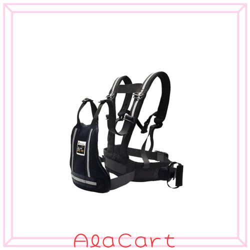 タンデムベルト バイク タンデム 子供 小学生 ハーネス型 タンデム ベルト 長さ調節可能 グリップと反射板付き