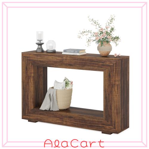 Tribesigns コンソールテーブル ソファー裏 玄関テーブル サイド