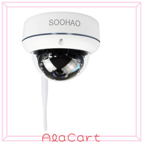 SOOHAO 増設用防犯カメラ 500万画素 ワイヤレス 単品 録音 録画 赤外線暗視 IP66防水防塵 遠隔監視 AI人体検出 屋内 屋外