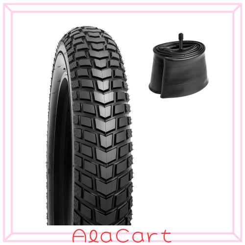 ファットバイク用タイヤチューブセット 20x4.0 98-406 肉厚米式バルブ Y-910