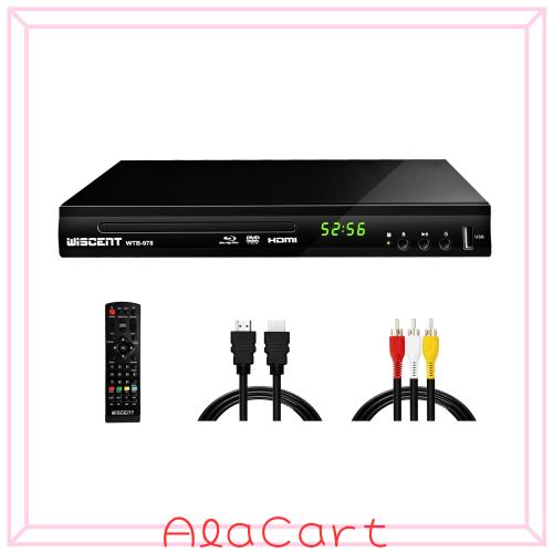 Blu-ray DVDプレーヤー フルHD 1080P Dolby Digital HDMI CPRM対応 WTB-978 12,613円