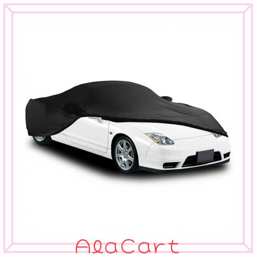 Erato(エラト) 車 カバー 室内 屋内用車カバー ストレッチ素材 傷つかない 防塵防風 柔らかい 高伸縮 ピッタリ 415-450cmスポーツカー適