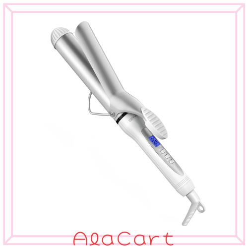 BAYATA コテ ヘアアイロン 38mm カール アイロン ロングヘア 25段階