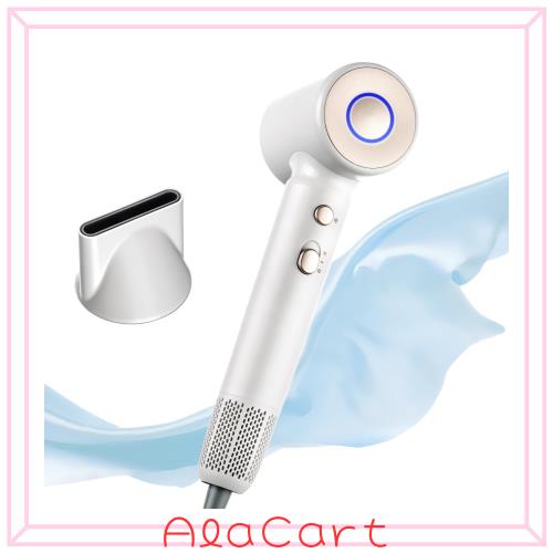 ドライヤー 大風量 速乾 2億高濃度マイナスイオン 美髪 静電気抑え 【令和6年新登場 超高速回転 スーパーモーター】11万回転/分 ヘアドラ