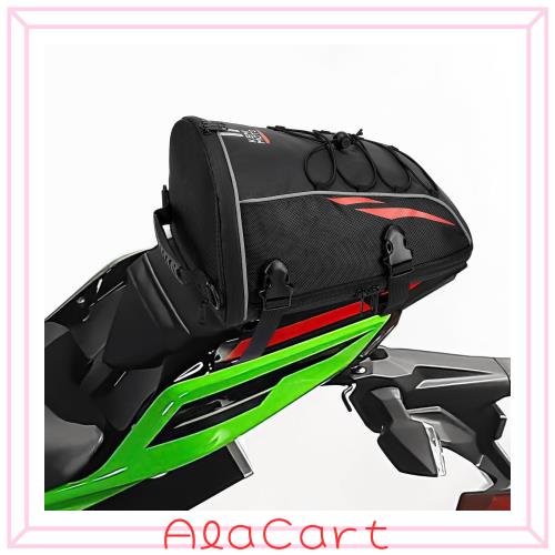 KEMIMOTO バイク用 シートバッグ 拡張機能あり7.5-9L シートカウル風