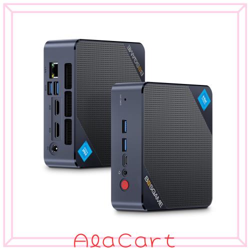 BOSGAME ミニPC Windows 11 インテル第12世代 Mini PC N100 16GB DDR4