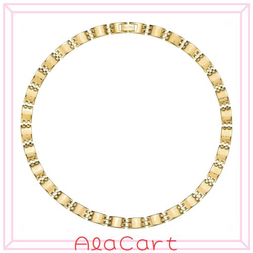 [HyyMe] ゲルマニウム ネックレス 30粒 純度99.999% 静電気除去 ネックレス ステンレス鋼 ネックレス ヘマタイト ファッションジュエリー