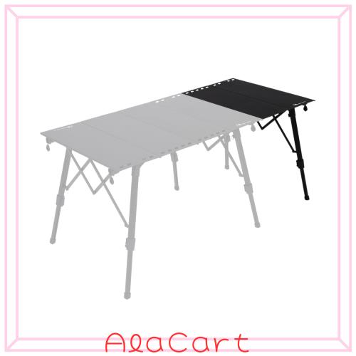 MOON LENCE IGTテーブル 延長テーブル テーブルアクセサリー アウトドアテーブル キャンプテーブル 収納袋付き ブラック
