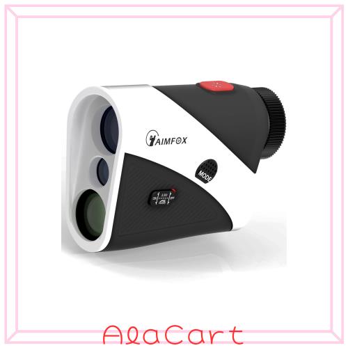 AIMFOX ゴルフレーザー距離計 125g軽量小型 SIC光学レンズ搭載