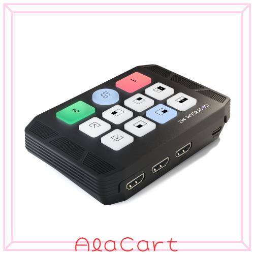 Osee GoStream M2 ストリーミング用キャプチャーカード 、 ストリームスイッチ付きデュアル 4K HDMI 入力キャプチャーカード ビデオキャの通販は 16,667円