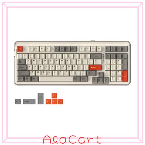 DAREU EK98PRO ゲーミングキーボード 無線 テンキー付き メカニカルキーボード 2.4Gワイヤレス/Bluetooth/有線USB接続可能 96%英語配列 の通販は 12,231円