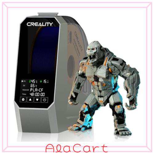 Creality 公式 Space PI フィラメント ドライヤー 3D プリンター フィラメント収納ボックス PTC ヒーター付き 360° 高速加熱 内蔵ファンの通販は