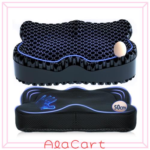 【極上の座り心地】2025自社独発 ゲルクッション 90mm極厚 無重力 クッション 座布団 ジェルクッション 体圧分散 蒸れない オフィスチェ