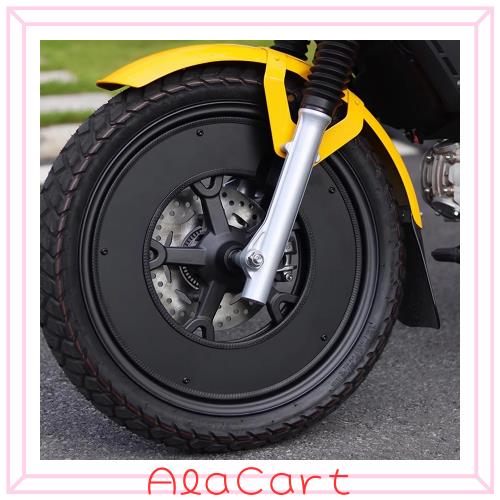 クロスカブホイールカバー スーパーカブホイールカバー 前後セット 17インチ 2MM 軽量化 アルミニウム ホイール ガード プロテクター 保