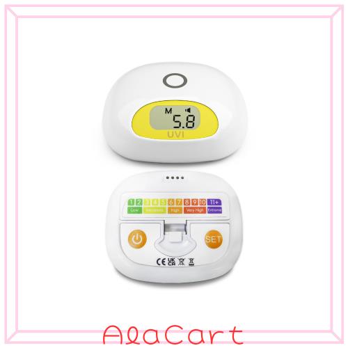 日光UVインデックスメーター、UVハートアラーム、日焼け時のビープ音、使用時間制限なし