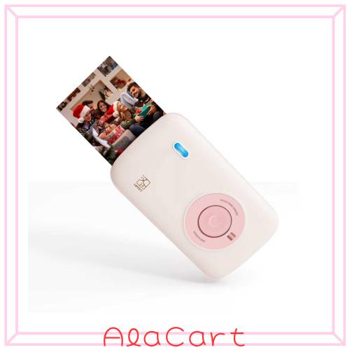 HPRT CP2100 ミニ 写真プリンター かわいい Bluetooth接続 ポータブルフォトプリンター USB充電 AR写真対応 防水・防塵・指紋防止 プレゼ