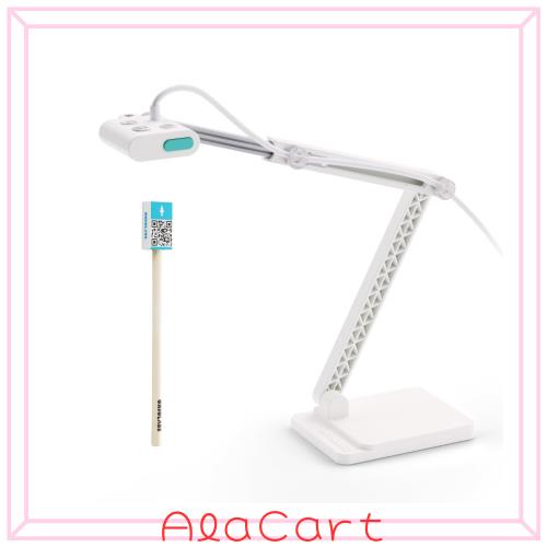 OKIOLABS OKIOCAM S2-4K 書画カメラ/WEBカメラ/実物投影機 UHD 800万画素10cm近接撮影 PC Mac iPad対応 マイク内蔵 オンライン授業 Zoom