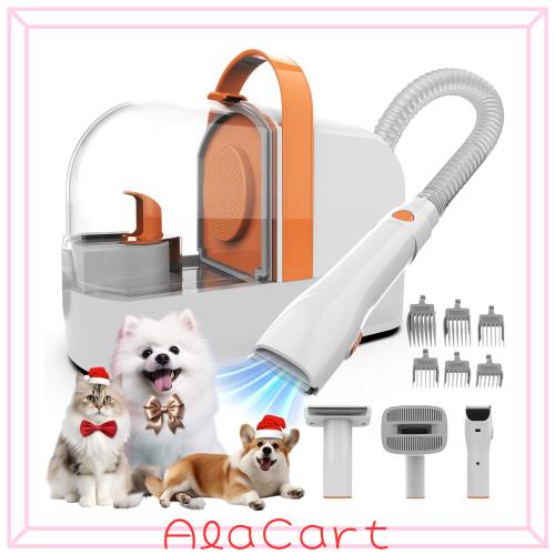 ペットグルーミング掃除機ペット犬猫ハイパワーバリカントリミング新品