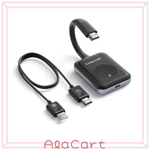 HDMI ワイヤレス送受信セット Lemorele WIFI 5G 最大50M PD45W対応