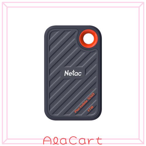 Netac 外付けSSD 1TB 最大2000MB/s (20Gbps)USB3.2 Gen2*2 超高速超軽量小型 PS4/PS5/TVの動作確認ポータブルSSD 外付け Type-C/Type-A対