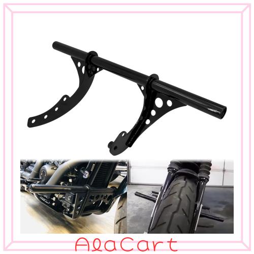 HCmotorku バイク エンジンガード クラッシュバー フロントハイウェイエンジンガード 防衝撃 フレームガード ハーレー ソフテイル ストリ