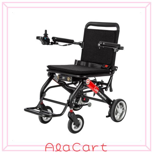 電動車椅子 折畳み軽量16.25kg コンパクト高齢者用 CP-0020