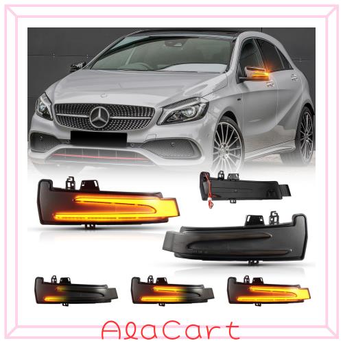 POPMOTORZ LED 流れる ドアミラーベンツ用 W204 ドアミラー シーケンシャルW176 W212 W246 W221 C117 W218 X204 X156 CLA A B C E S GLA