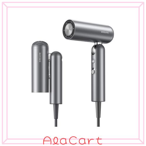 dreame (ドリーミー) Pocket 速乾ヘアドライヤー 3つの折りたたみフォーム プロフェッショナルなスタイリング 軽量300g 11万回転/分のモ