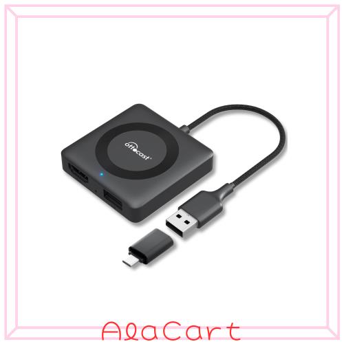 【公式】オットキャストOttocast カーテレビメイトCar TV Mate 新型carplay hdmi入力端末 youtubeなど動画配信再生アダプター 2016年以降の通販は