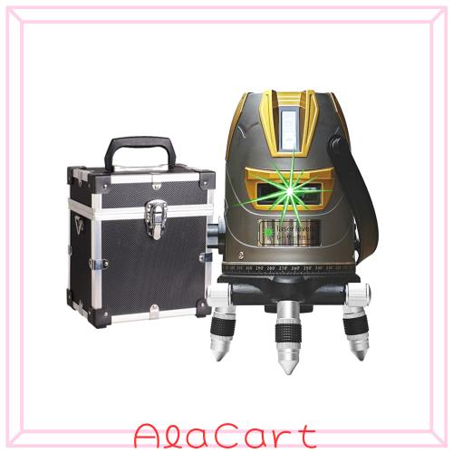 SINCONTOOLS MAK568 5ラインレーザー墨出し器 グリーン 自動補正