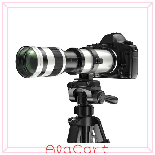 Lightdow 望遠 ズーム レンズ 420-800mm F/8.3-16 対応キヤノンEF/EF-S レンズ for Canon EOS Kiss X10i X10/250D X9i X9 X8i X7i X6i X5