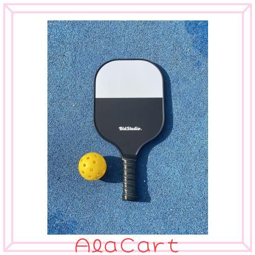 BIDSTUDIO ピックルボール パドル 炭素繊維 軽量 セット (パドル) (カバー付き)