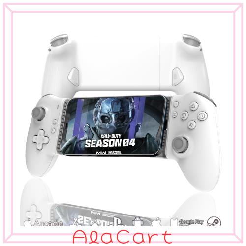 Megadream Android ＆ iPhone 15シリーズ用Type-Cモバイルゲーミングコントローラー（USB-C）、クラウドゲーム/ストリーミング、プラグア