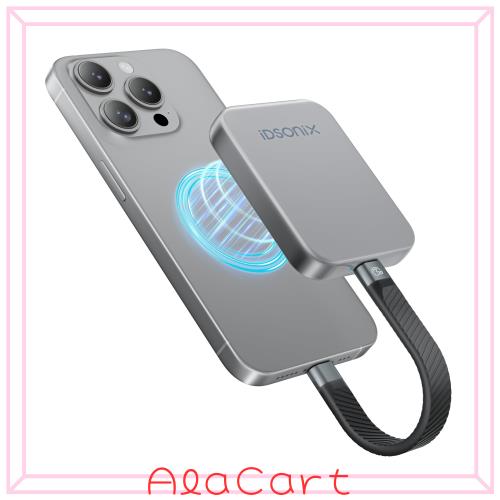 iDsonix (アイドソニックス) 2TB 外付けSSD USB 3.2 Gen 2x2 最大2,000MB/秒 ポータブルSSD USB Cケーブル＆マグネット付き 4K ProRes HDR