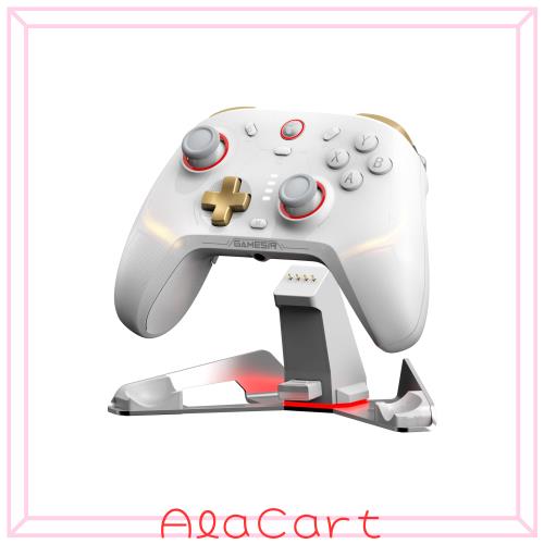 GameSir Cyclone 2 PC コントローラー Mag-Res TMR スティック 1000Hz レポート レート ホール ＆ マイクロ 2-in-1 トリガー RGB 照明 充