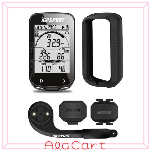 iGPSPORT BSC100S サイクルコンピュータ GPSサイコン 自転車スピードメーター Bluetooth5.0＆ANT+対応ワイヤレスケイデンス・スピードセン