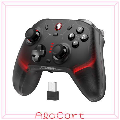 GameSir Cyclone2 TMR コントローラー 1000HZのポーリングレートゲームパッド ホールトリガー／マイクロトリガー付きのコントローラー pc