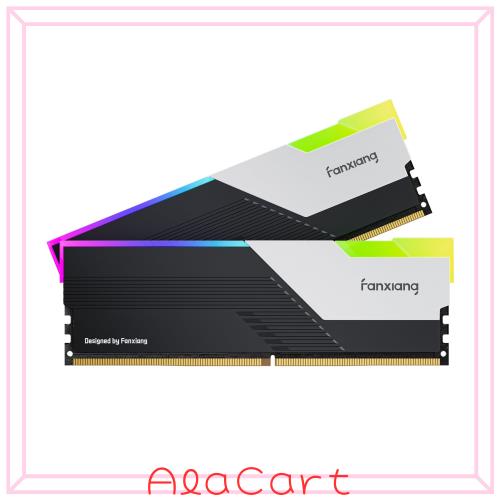 Fanxiang【RGB発光型】DDR5 6400Mhz 32GB（16GB×2枚）デスクトップPC用メモリ CL40 1.35V LEDライト ヒートシンク付き Intel XMP 3.0 オの通販はその他パソコン・PC周辺機器