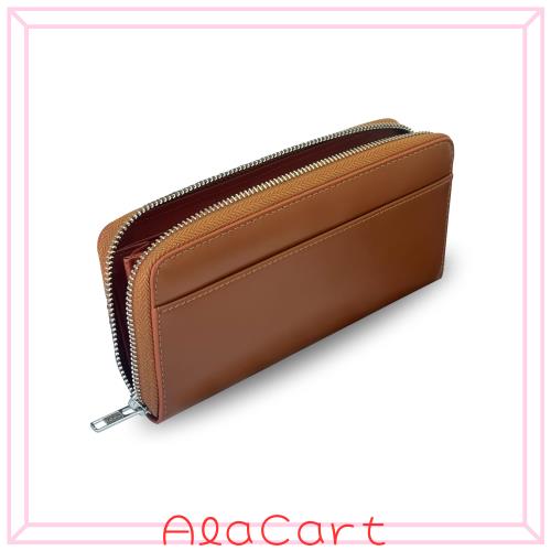 Interestring財布 メンズ 長財布 栃木レザー 本革財布 大容量 YKKジッパー 一流財布職人による制作 盗難防止 財布 小銭入れ 紳士 ビジネ