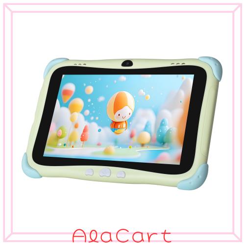 BWJBSW キッズタブレット8インチ EVAの超軽量ケース付き 子供タブレット デュアルバンドWIFI 5G Android14､RAM 3GB/ROM 32GB Googleキッ