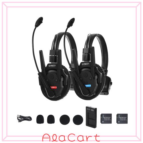 SYNCO XTalk XPro2 XPro X2 2.4GHz ワイヤレスヘッドセットインターコムシステムマイクランダムマスターデバイス500m動作範囲リアルタイ