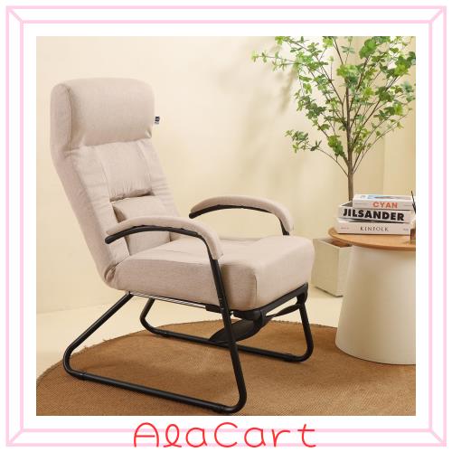 リクライニングチェア高座椅子 14段階リクライニングこだわりの楽々チェア