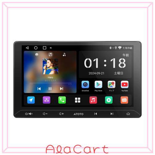 ATOTOZONE A5L 10.1インチ Android 2DIN ディスプレイオーディオ