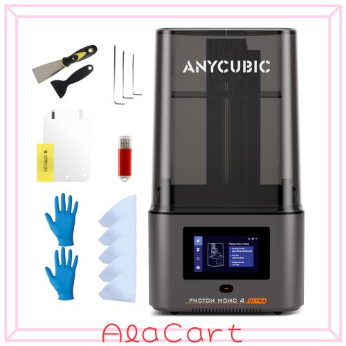 ANYCUBIC Photon Mono 4 Ultra 10K光造形3Dプリンター 7インチLCD